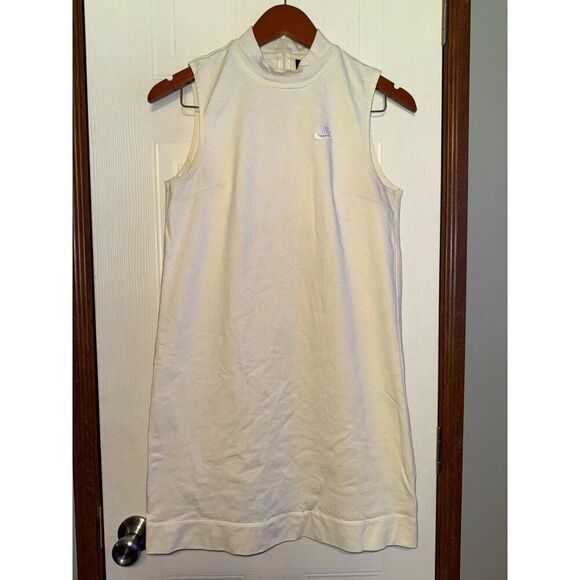 Nike Turtle NSW Neck Sleeveless Jersey Sporty Dress CZ9732 Size Small - Picture 2 of 14